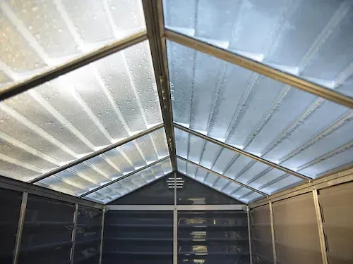 מחסן גינה Skylight 1.90x3.80 אפור -הובלה חינם 703224