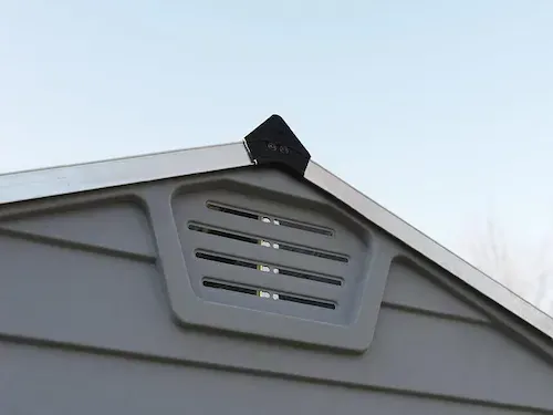מחסן גינה Skylight 1.90x3.80 אפור -הובלה חינם 703224