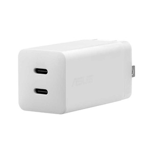 ASUS | 65W | USB-C GaN Charger Dual | USB-C Smart Load Balancing Compact & Travel-Friendly