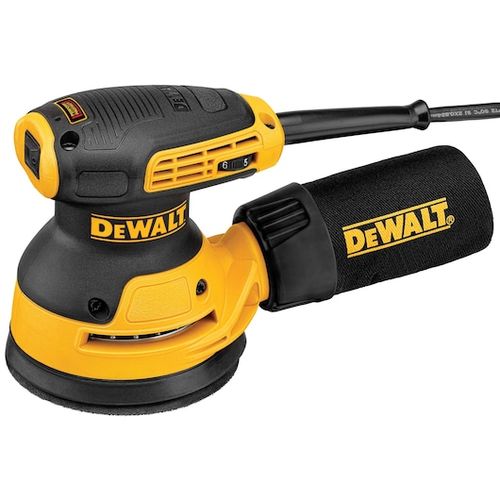 מלטשת אקצנטרית חשמלית DEWALT DWE6423 125 מ