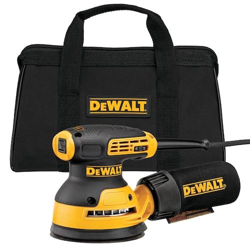 מלטשת אקצנטרית חשמלית DEWALT DWE6423 125 מ