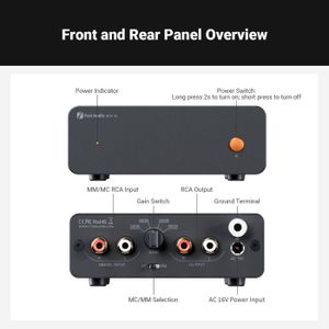 קדם-מגבר פונו Fosi Audio Box X5 לפטיפון