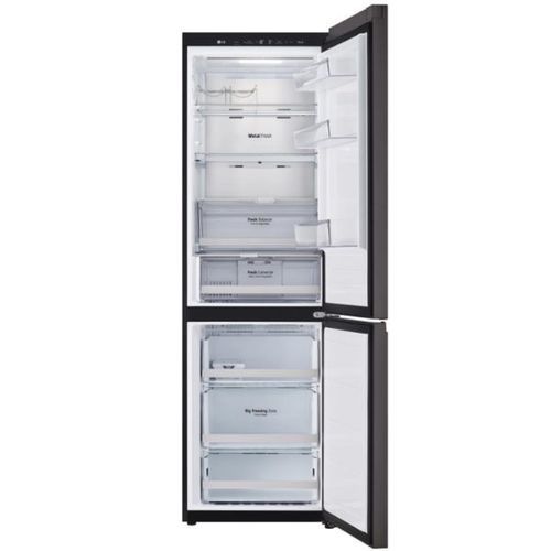 מקרר מקפיא תחתון 462 ליטר LG R-2B479B אפור כהה אל ג'י
