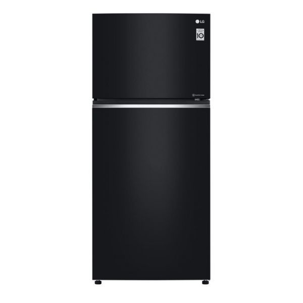 מקרר מקפיא עליון 506 ליטר LG GR-M6781BU זכוכית שחורה אל ג