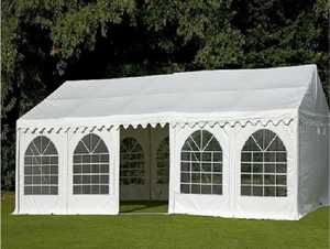 אוהל 4X10 לאירועים פרמיום מחוזק PVC PLAYA