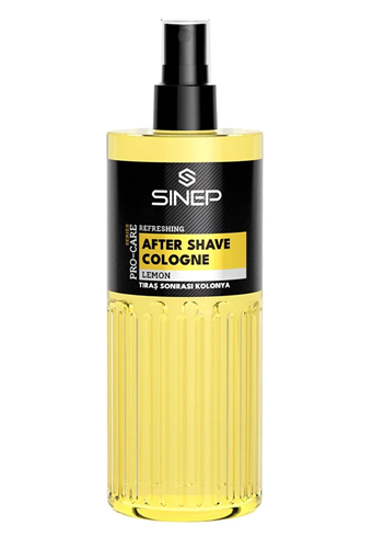 אפטר שייב קולון SINEP Lemon 400 מ״ל – עם תווי לימון ווניל