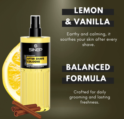 קולון SINEP Lemon בניחוח נקי