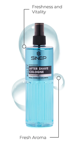 קולון SINEP Turquoise בניחוח זעפרן