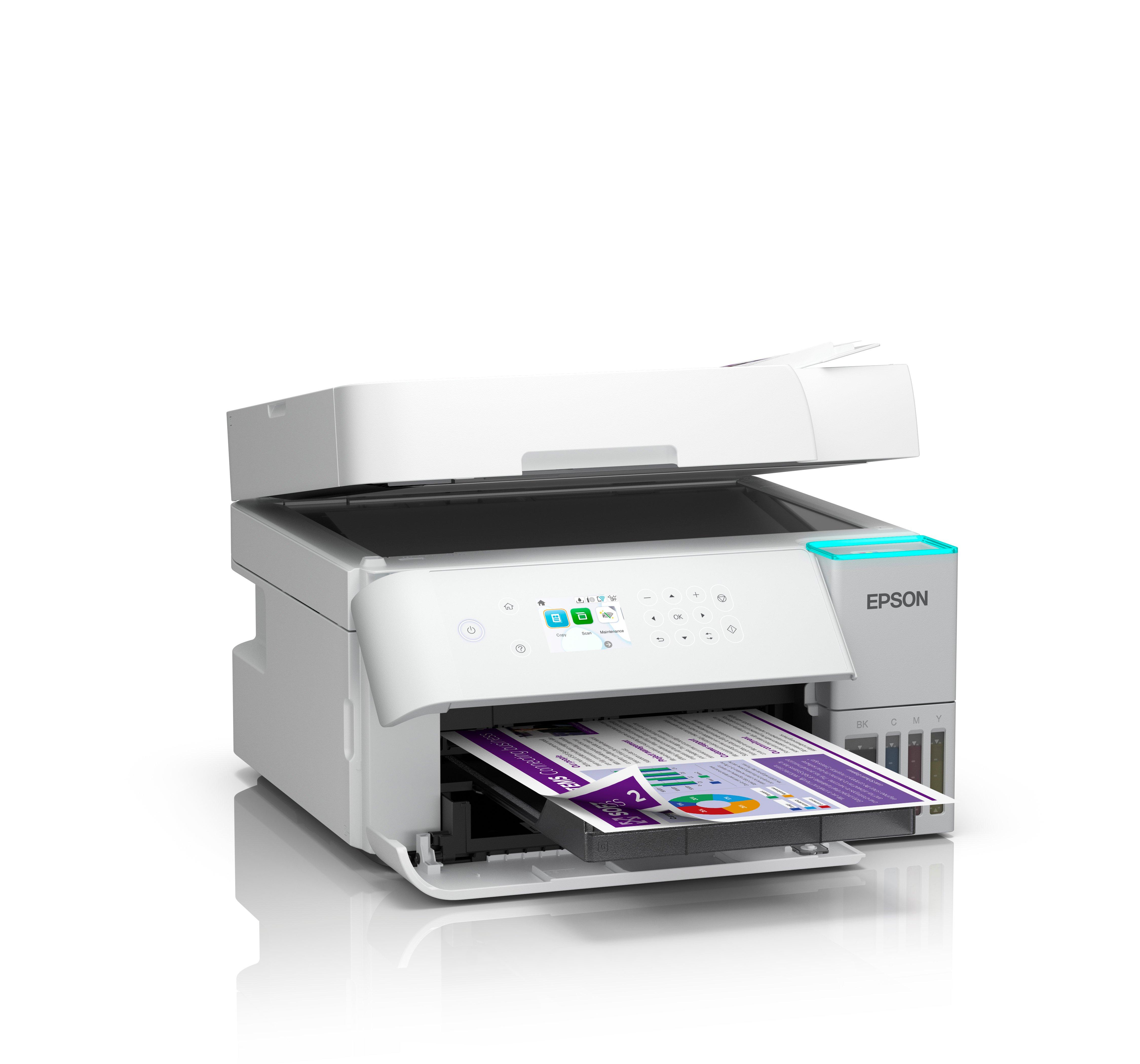 מדפסת משולבת אלחוטית 3 ב-1 Epson EcoTank L6376