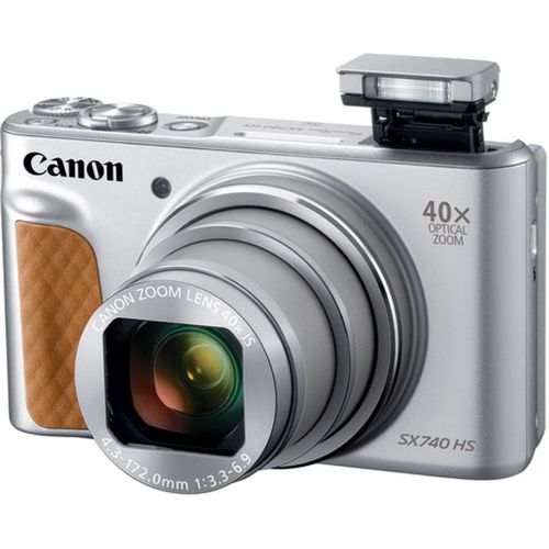 מצלמה קומפקטית קנון Canon PowerShot SX740 Travel Kit קנון 3 שנות אחריות