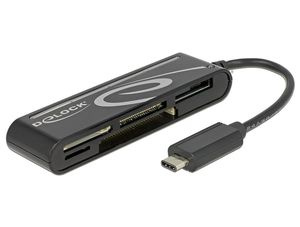 קורא כרטיסים אוניברסלי Delock USB-C 2.0 