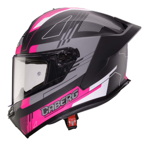 CABERG ROXTER קסדה סגורה שחור ורוד