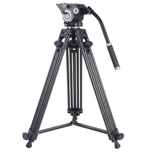 חצובה Gizomos G-1506C כולל ראש וידאו