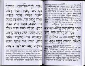 Complete Siddur LeMaan Shemo B'ahavah -Large format