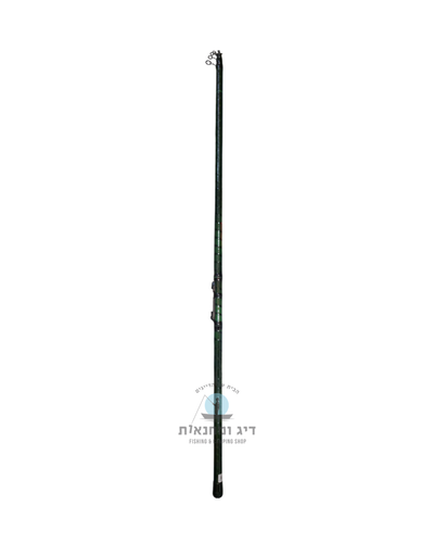 חכת בולונז קרבון 6 מטר דגם Siweida Spiral Power עם טבעות, צבע ירוק כהה, לדיג בים ובכנרת. תמונת פרופיל