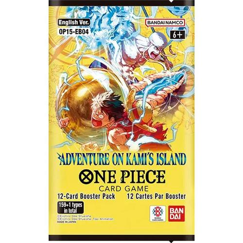 קלפי וואן פיס חבילת בוסטר op15 אנגלי Adventure on Kami's Island Booster Pack - Adventure on Kami's Island (OP15-EB04)