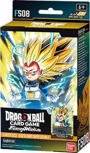 קלפי דרגון בול סטרטר דק וגטה Starter Deck 8: Vegeta (Mini) Super Saiyan 3 - Starter Deck 8: Vegeta (Mini) Super Saiyan 3 (FS08)
