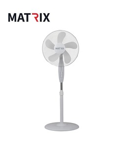 מאוורר 50W עומד "16 לבן 5 להבים