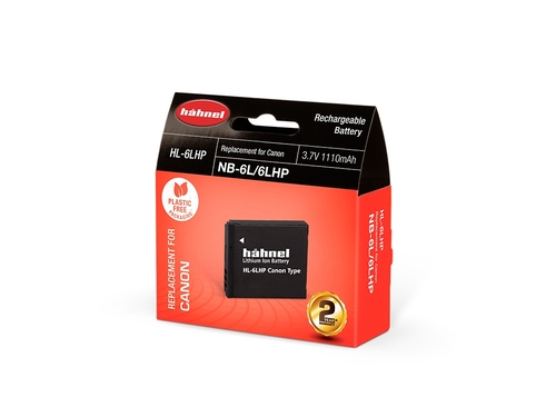 סוללה חלופית למצלמות קנון Hahnel HL-6LHP (NB-6LHP)