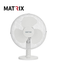 מאוורר מעוצב 50W שולחן 16" לבן 3 להבים MATRIX