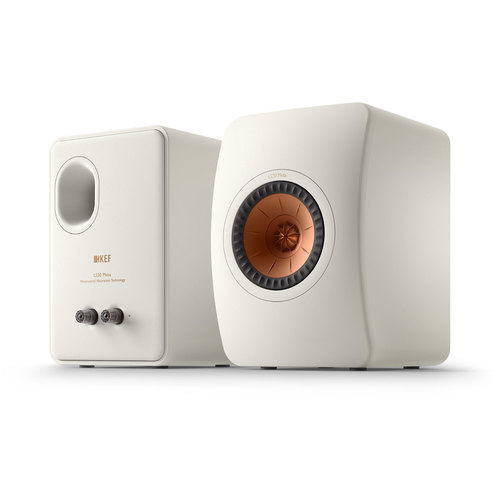 זוג רמקולים מדפיים מבית KEF דגם LS50 Meta מהתצוגה צבע ירוק בלבד !