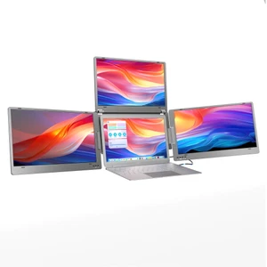 3 מסכים למחשב נייד בגודל 14" Ofiyaa Quad-Screen S8 אופייה