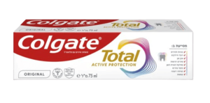 משחת שיניים טוטאל | 75 מ"ל | קולגייט - Colgate