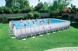בריכת שחיה BestWay אולטרה דגם 56479 9.56m x 4.88m x 1.32m