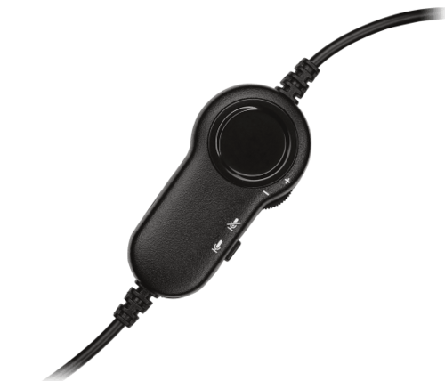 אוזניות חוטיות עם מיקרופון Logitech H151 981-000589 Stereo Headset 