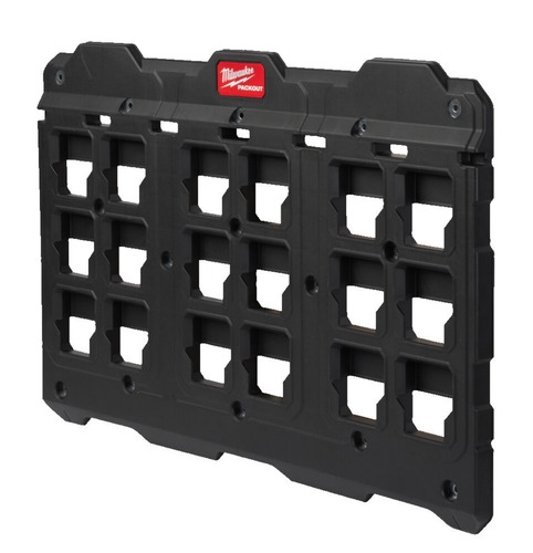 מתאם קיר למערכת Milwaukee PACKOUT – פלטת תלייה ועיגון XL (מק