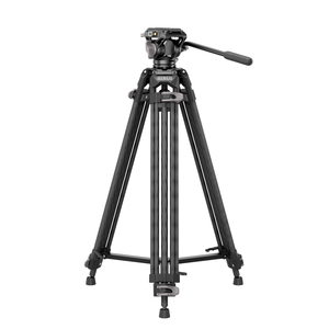 חצובת וידאו סיבי פחמן - Sirui AVT12 Carbon Video Tripod with Fluid Head