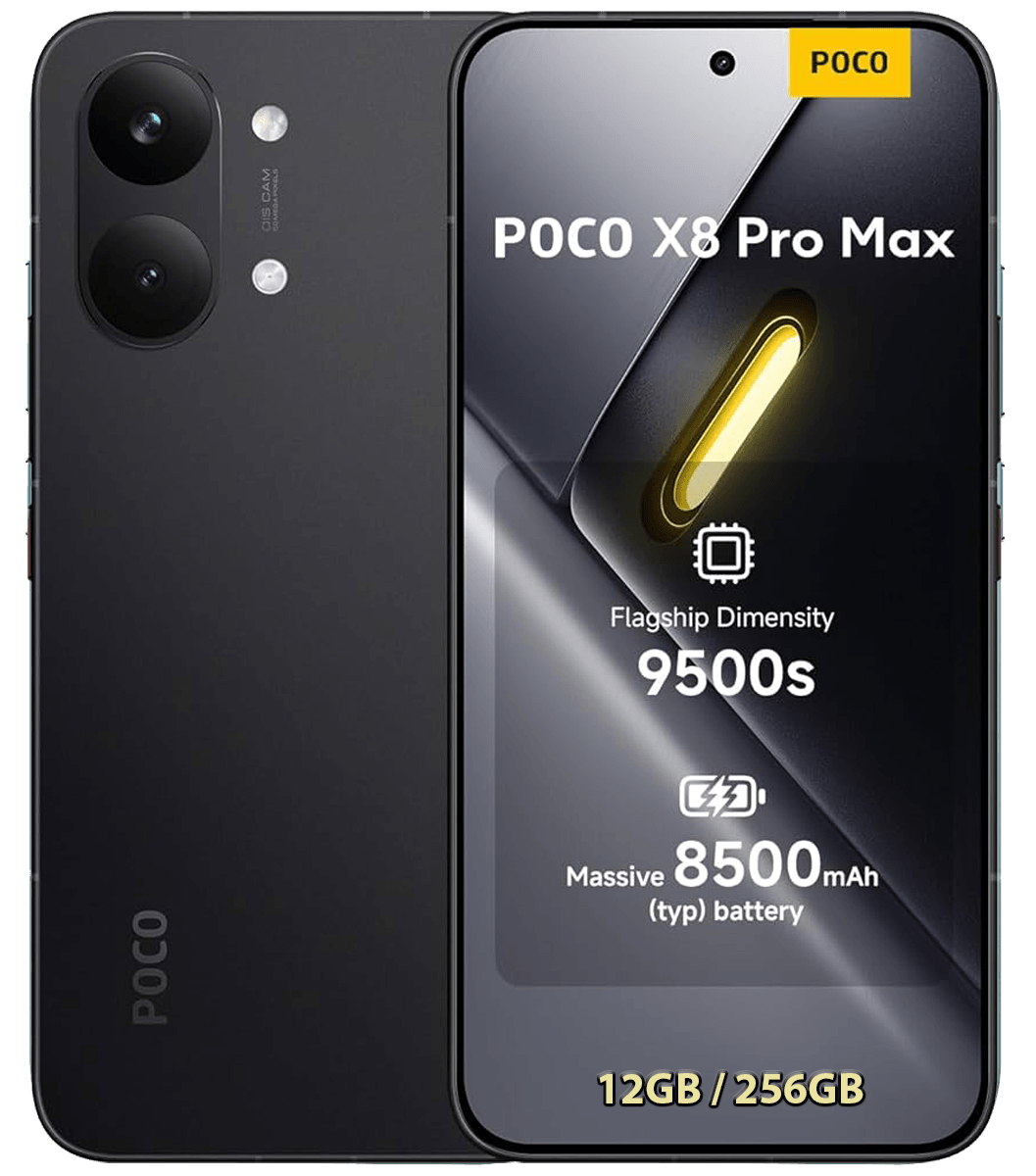טלפון סלולרי Xiaomi Poco X8 Pro MAX 256GB 12GB RAM 