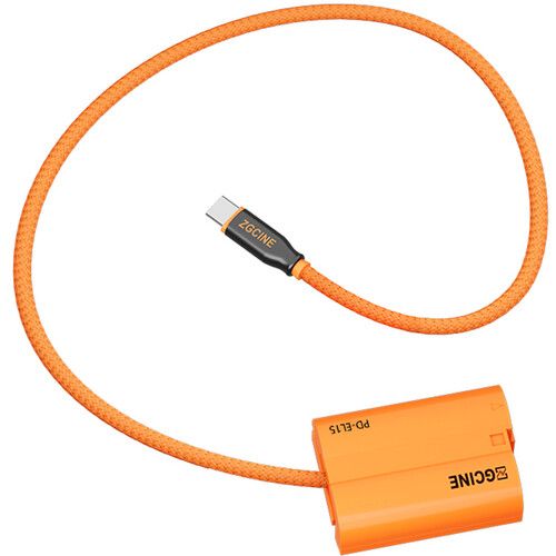 כבל סוללת דמה USB-C ל-ZGCINE Nikon EN-EL15