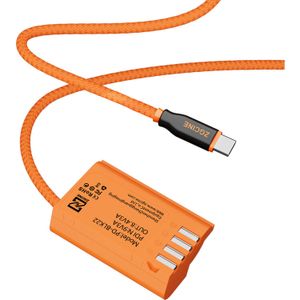 כבל סוללת דמה USB-C ל-ZGCINE Panasonic BLK22