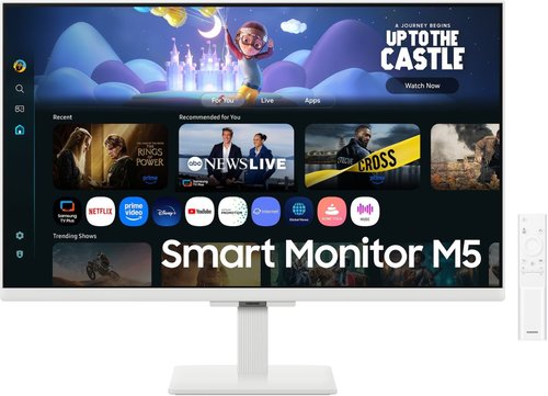 מסך מחשב חכם ''Samsung M5 S32FM501 31.5 - צבע לבן