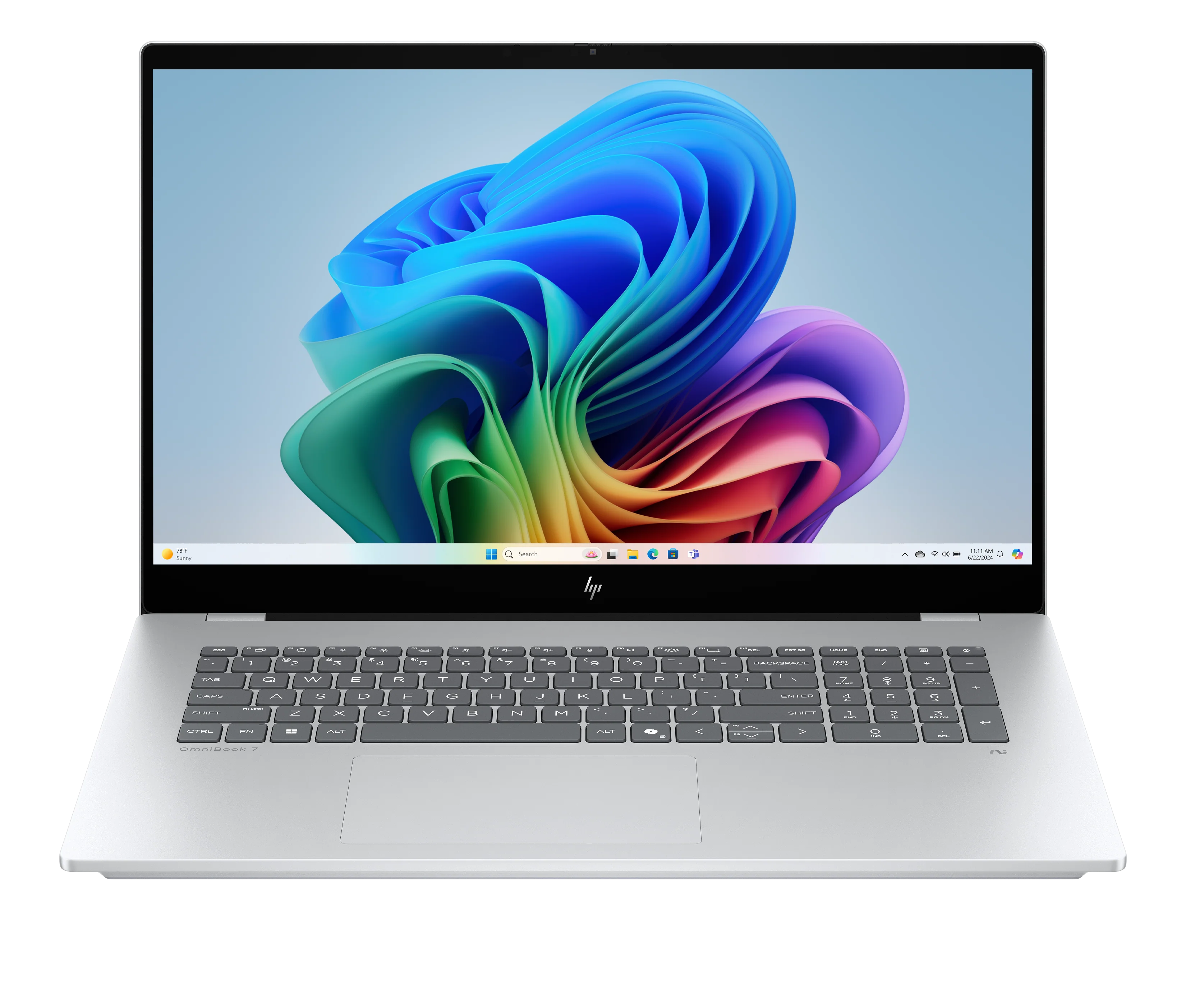 מחשב נייד HP OmniBook 7 AI 17-dc0001nj U7-258V 47N|32GB|1TB|17.3|W11|3Y