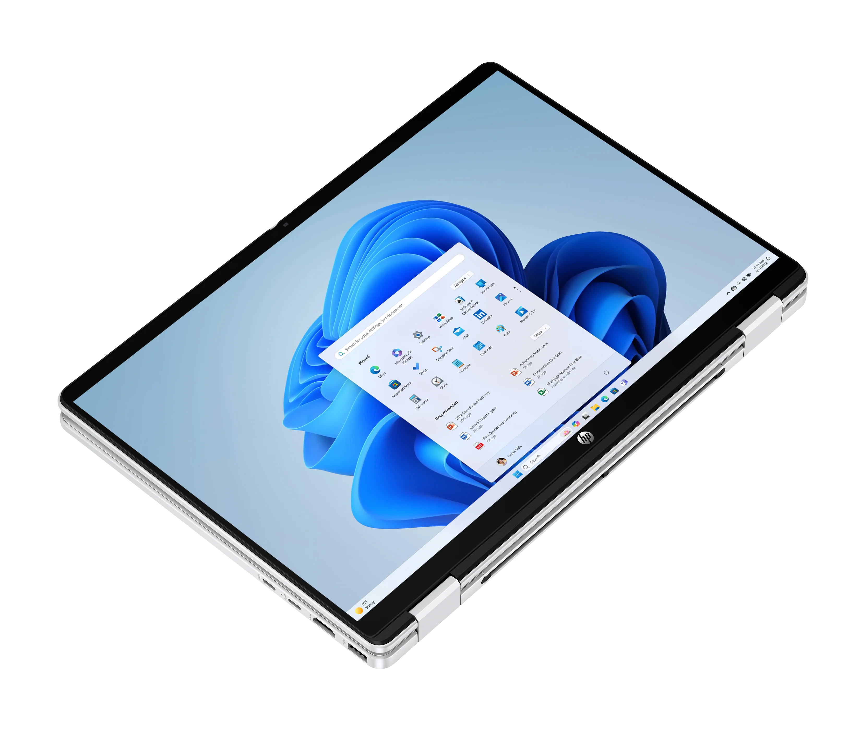 מחשב נייד HP OmniBook 5 Flip 14-fp0006nj Core7-150U|24GB|1TB|14|Touch|3YR