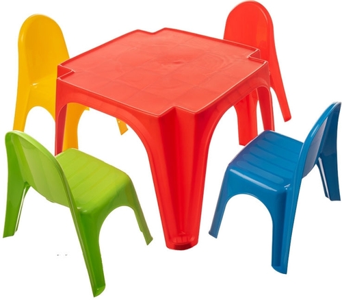 סט שולחן ילדים + 4 כסאות STARPLAST