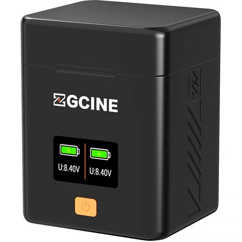 קייס טעינה לזוג סוללות ZGCINE Canon LP-E17