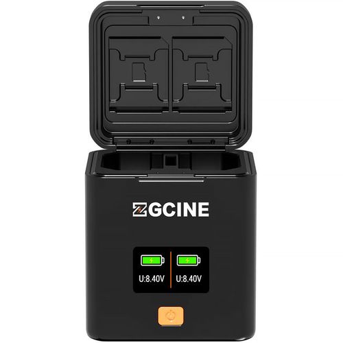 קייס טעינה לזוג סוללות ZGCINE Canon LP-E17