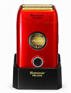 מכונת גילוח מקצועית SASSONIC VELOCE ESE1008 - צבע אדום