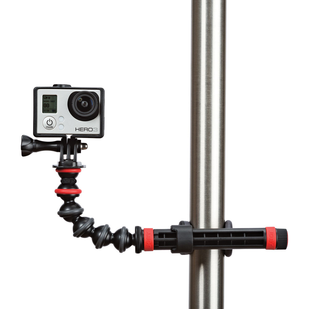 Joby Action Clamp with GorillaPod Arm מלחצים ומתאם גמיש למצלמות אקסטרים