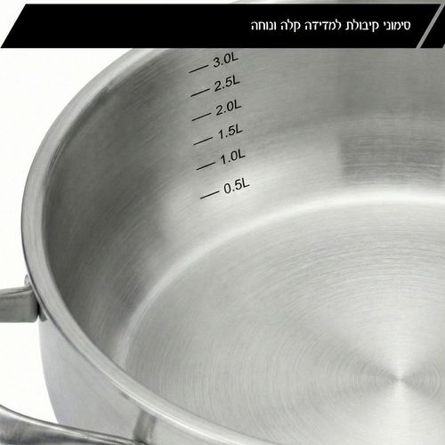 סיר נירוסטה 28 ס
