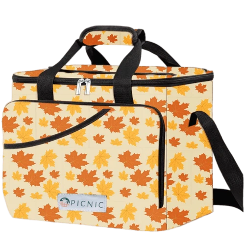 צידנית נשיאה גדולה | LeakSafe Bag צבע כתום 