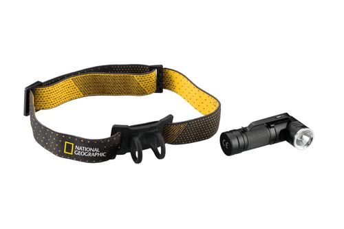 פנס LED Iluminos 450 עם מתקן ראש – 450 לומן National Geographic