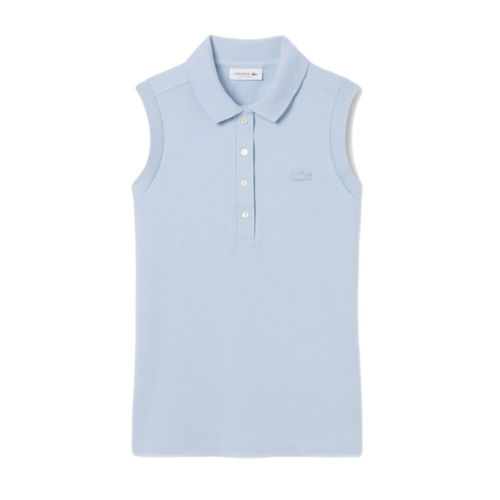 גופית פולו LACOSTE תכלת מידות XS-XL לנשים