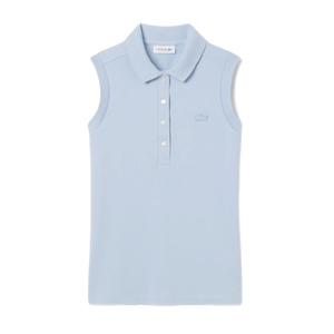 גופית פולו LACOSTE תכלת מידות XS-XL לנשים