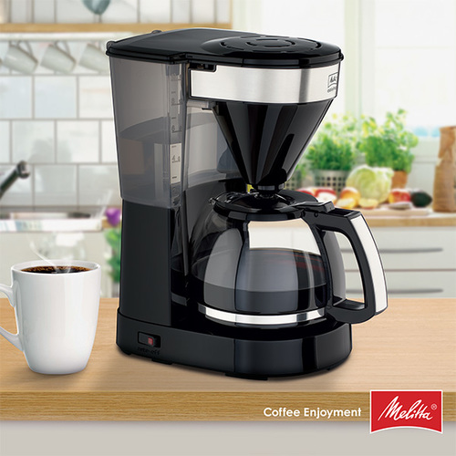מכונת קפה פילטר Melitta EASY II בצבע שחור דגם 31030 | יבואן רשמי שנתיים אחריות