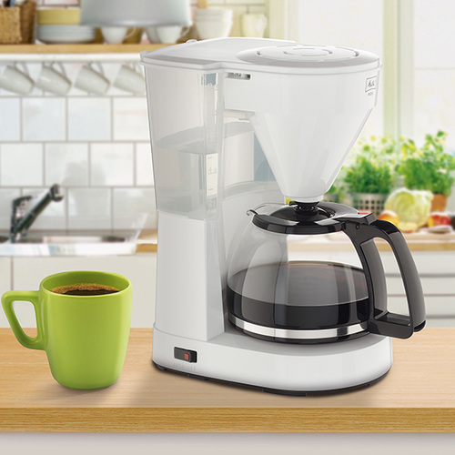 מכונת קפה פילטר Melitta EASY II בצבע לבן דגם 31031 | יבואן רשמי שנתיים אחריות