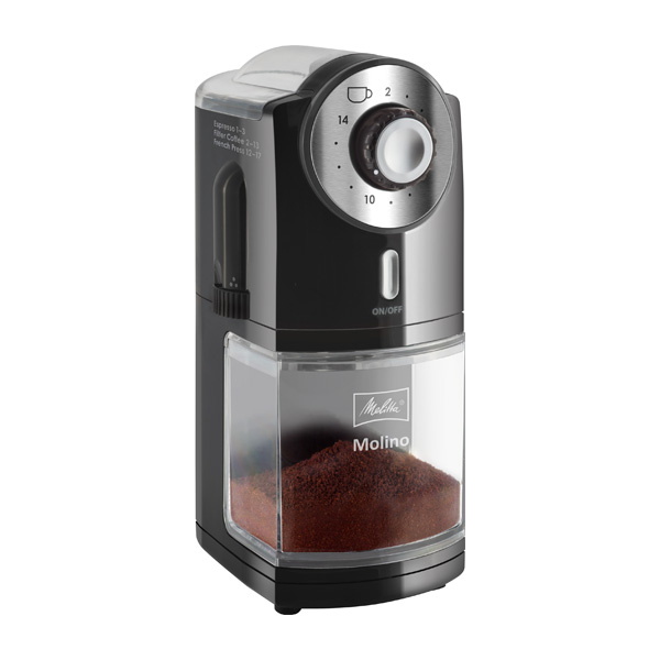 מטחנת קפה מקצועית Melitta Molino Black דגם 31011 | יבואן רשמי 